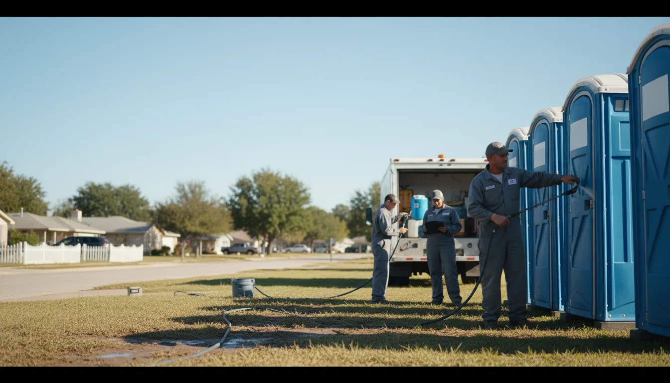 Long-Term Portable Toilet Rental in Spring Grove, IL near me